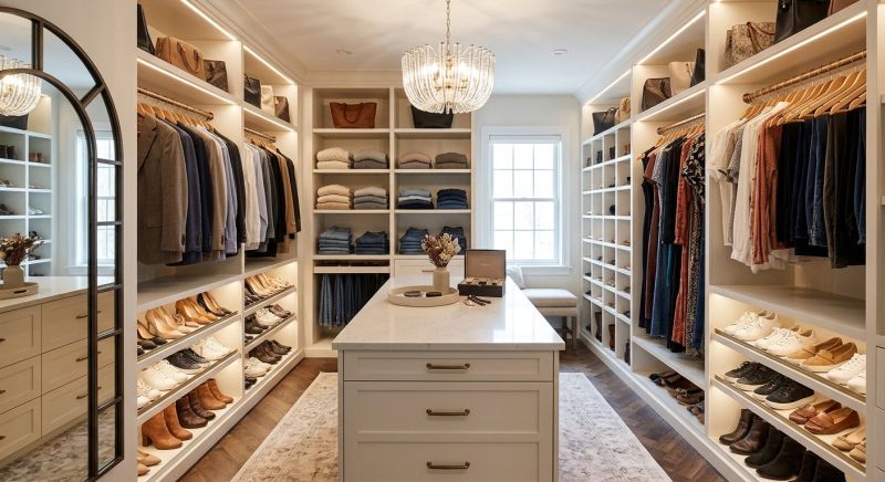 Walk In Closet Installation in Winston Salem, NC
