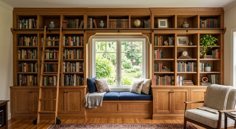 Bookcase Construction in Annapolis, MD