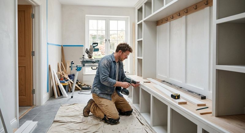 Builtin Cabinets Installation in Fairfax, VA