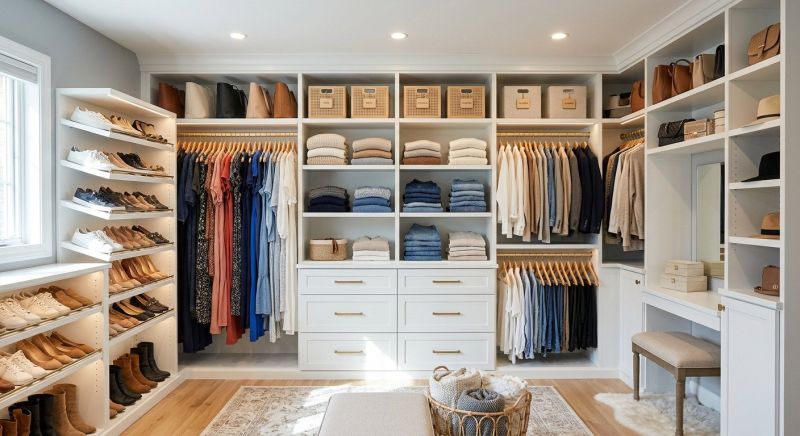 Closet Cabinet Installation in Frederick, MD
