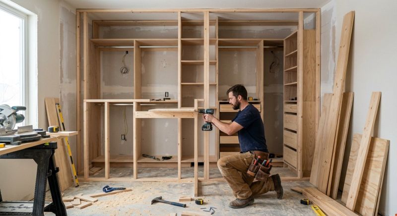 Closet Installation in Greensboro, NC