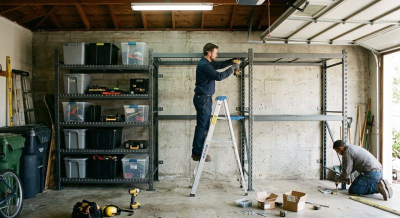 Garage Shelves Installation in Alexandria, VA