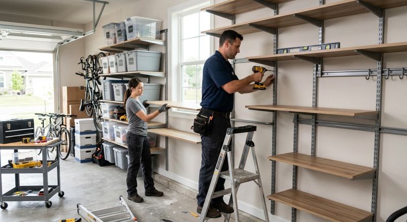 Garage Shelves Installation in Winston Salem, NC