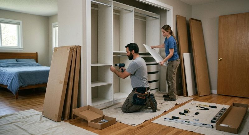 New Closet Intallation in Frederick, MD