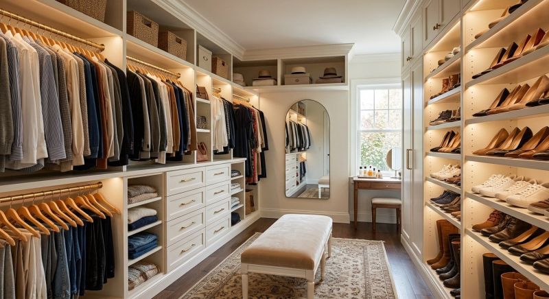 Walk In Closet Remodeling in Greensboro, NC